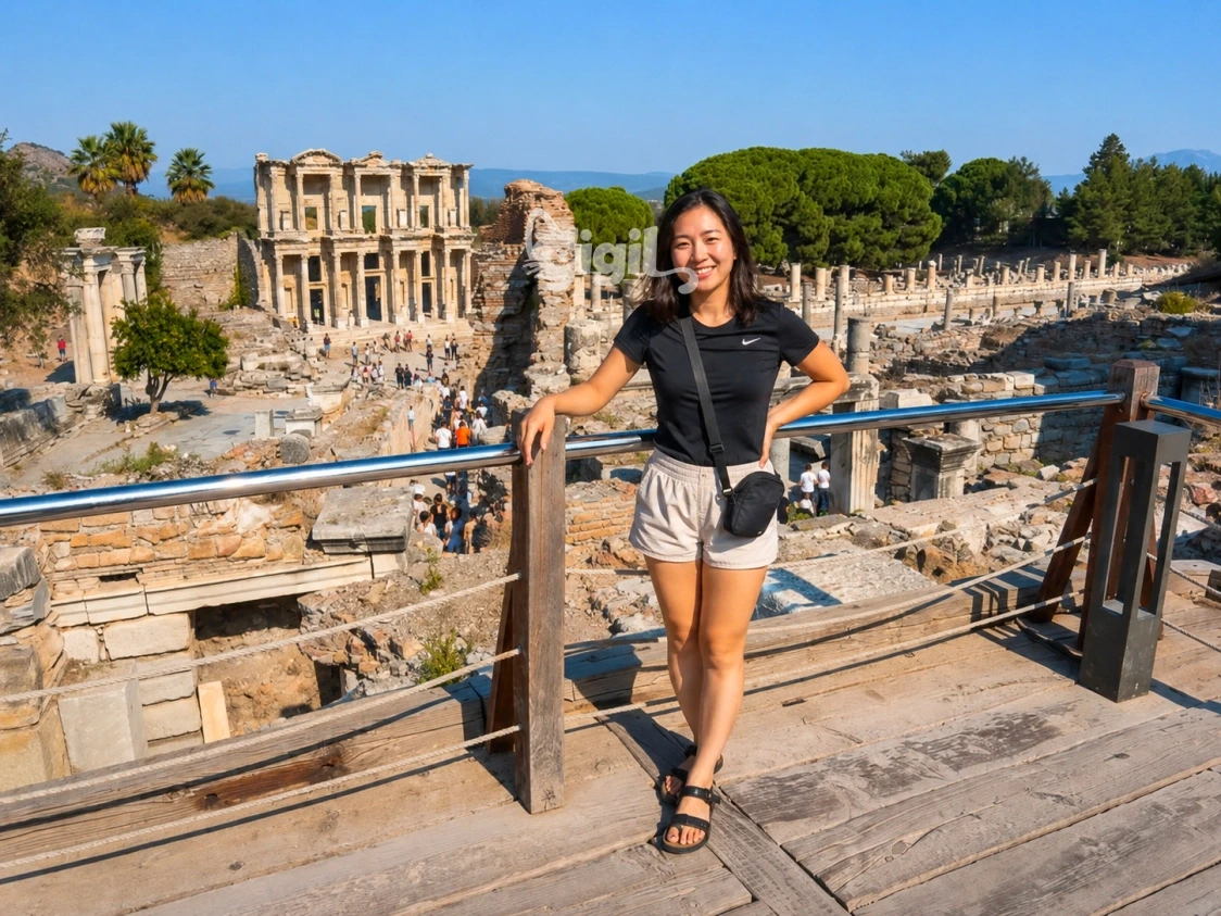 Celsus Library Heritage Scene