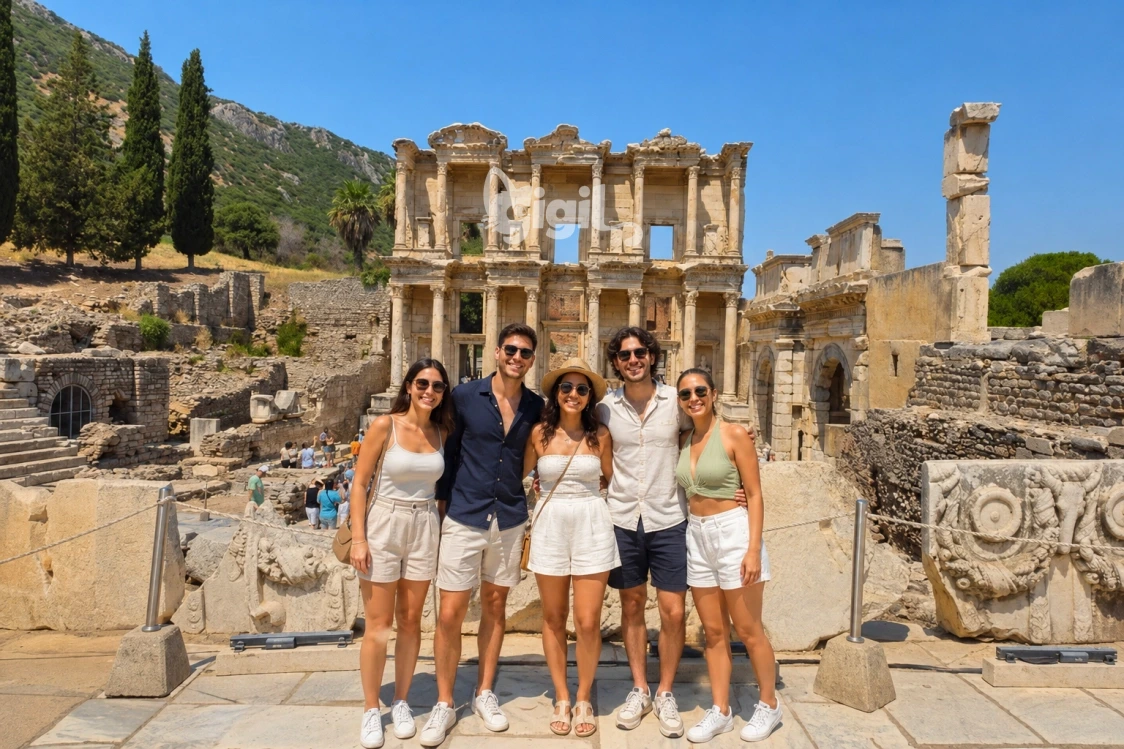 Celsus Library Travel View