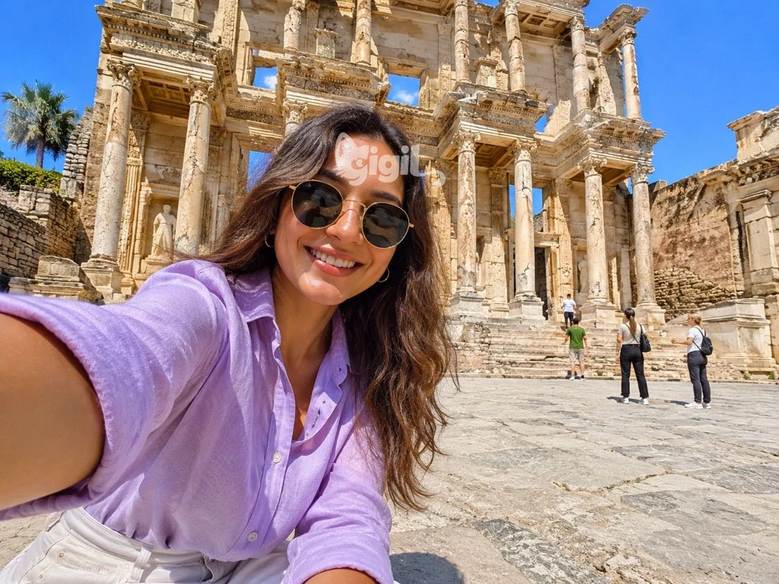 Cultural View of Celsus Library