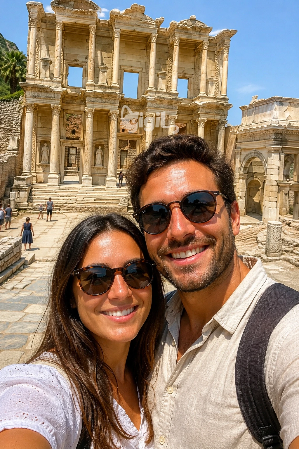 Marble Architecture of Celsus Library