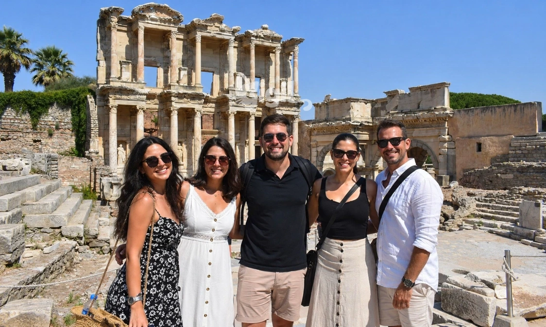 Monumental View of Celsus Library