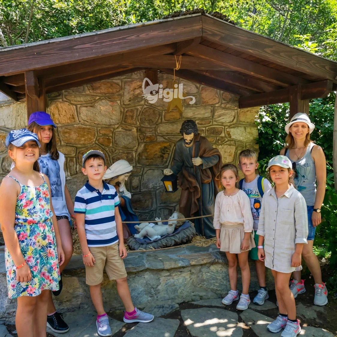Nativity Scene at House of Virgin Mary