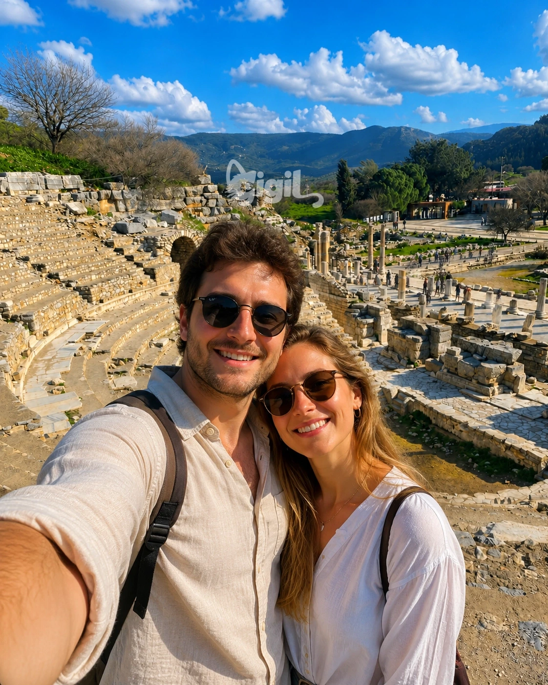 Odeon Seating Area in Ephesus