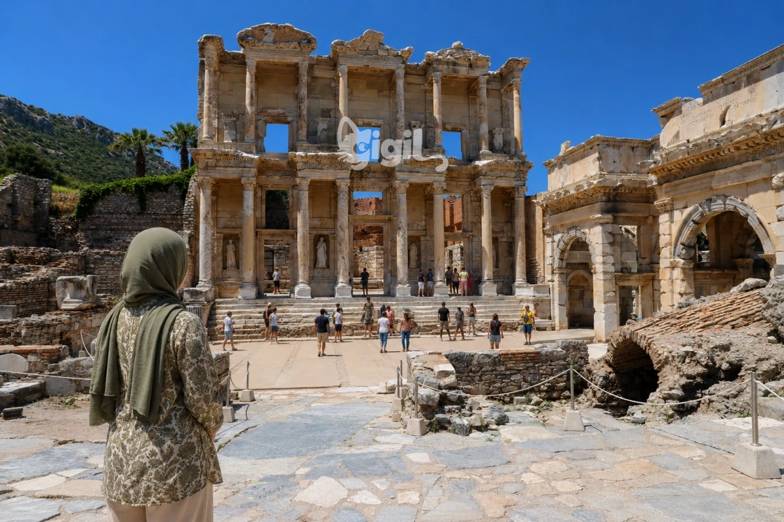 Public Monument View of Celsus Library