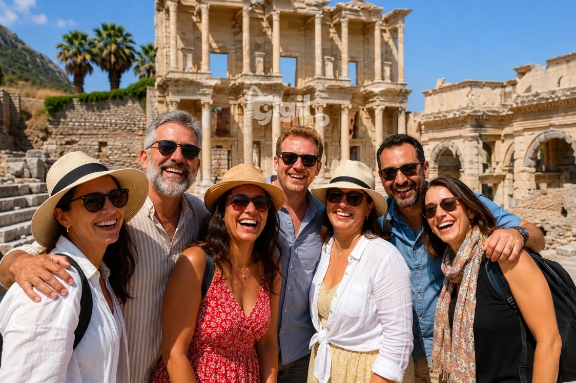 Roman Architecture at Celsus Library