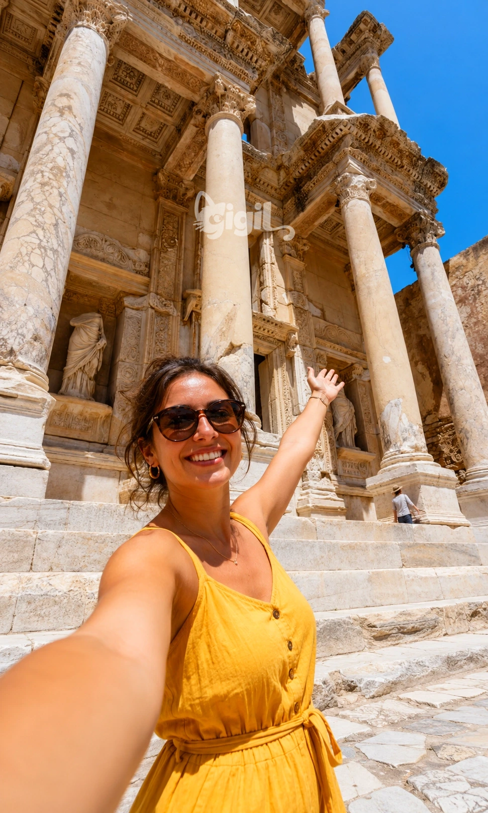 Visitor Perspective at Celsus Library