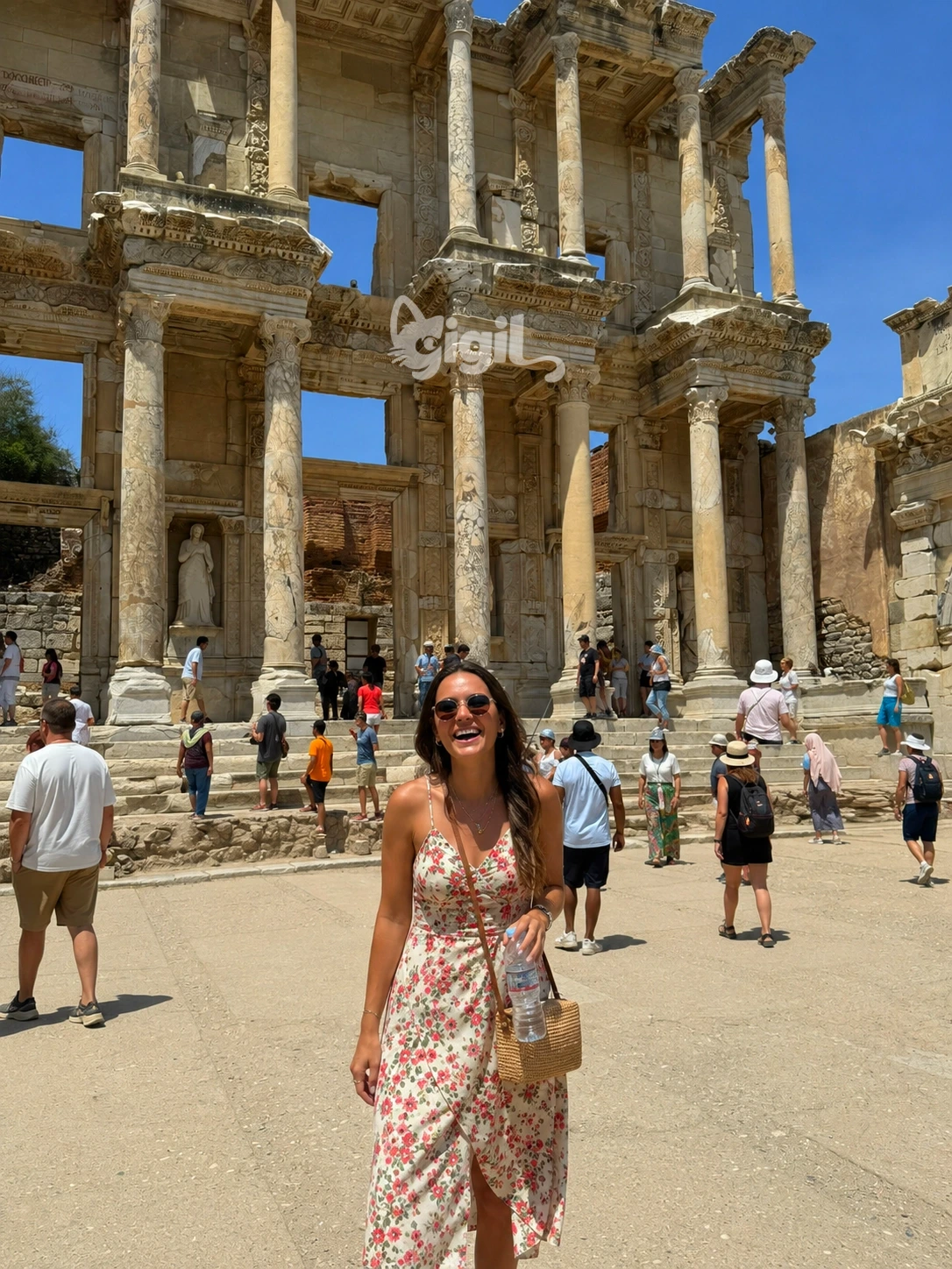 Architectural Relief at the Celsus Library