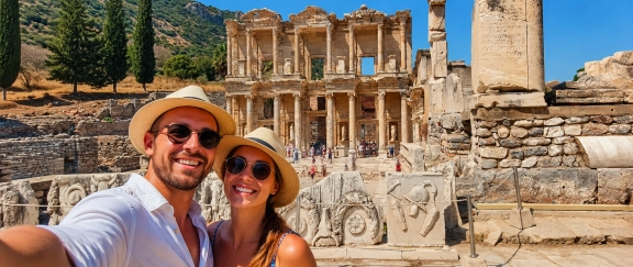 Biblical Ephesus Group Ferry Package from Samos with Return