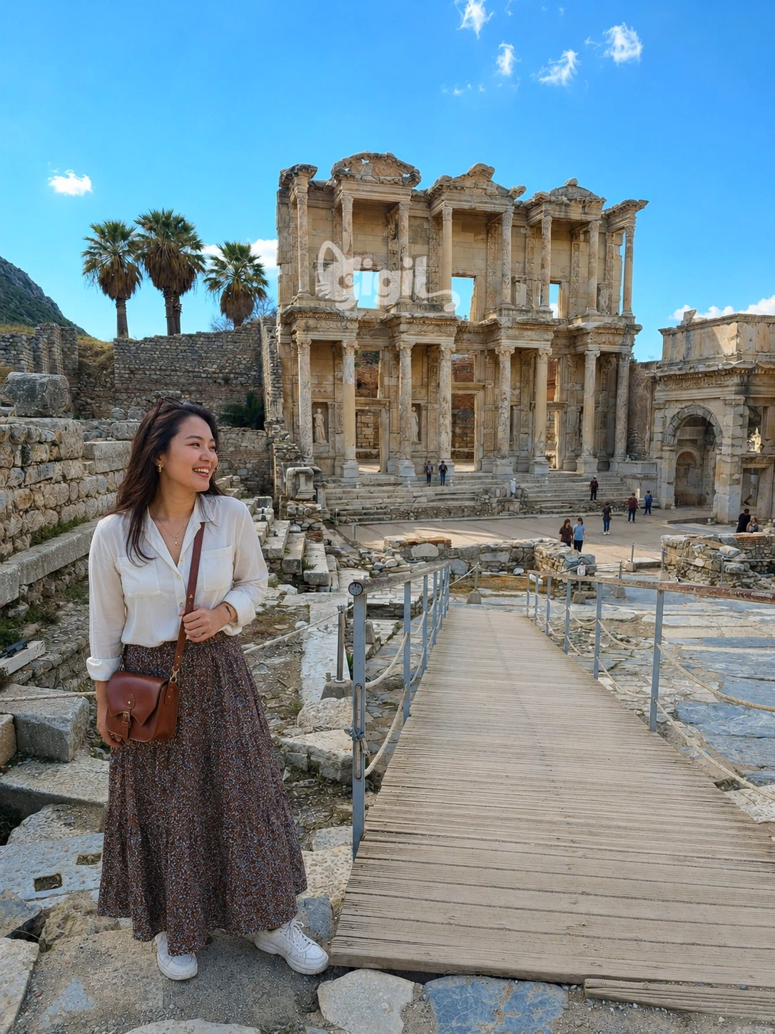 Celsus Library Historic Front