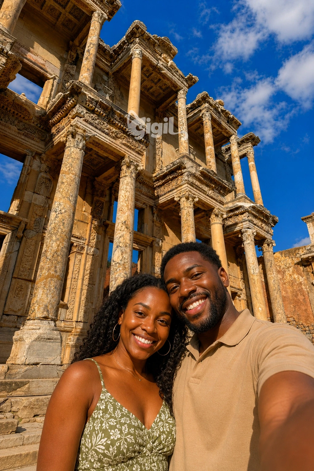 Celsus Library Visitor Angle