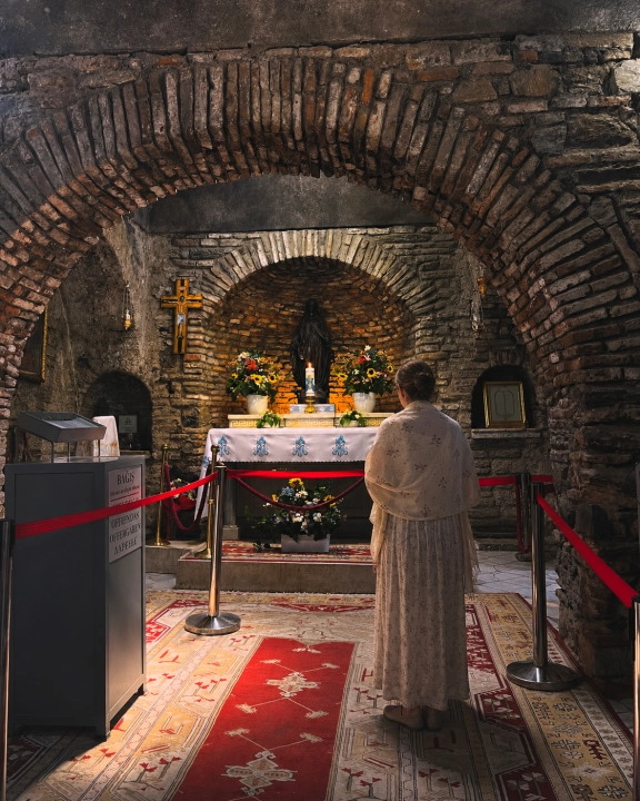 Interior Altar at House of Virgin Mary