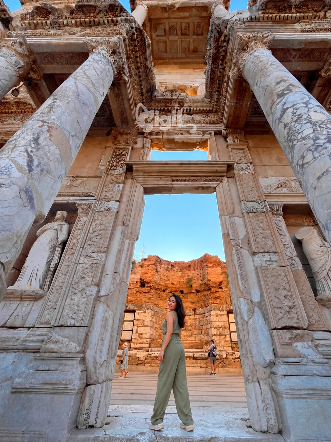 Monumental Entrance of the Celsus Library
