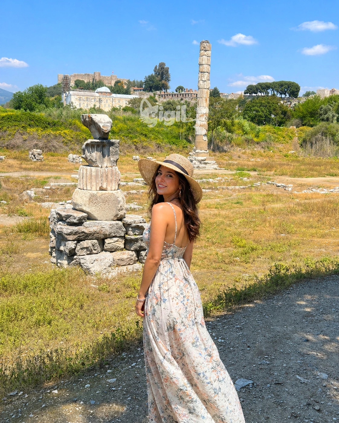 Temple of Artemis Visitor Viewpoint
