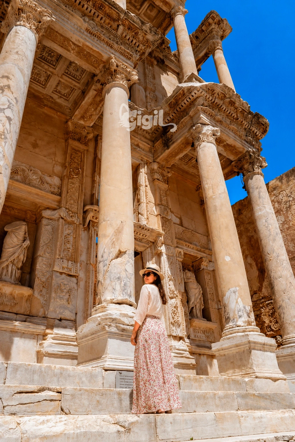 Archaeological Setting of Celsus Library