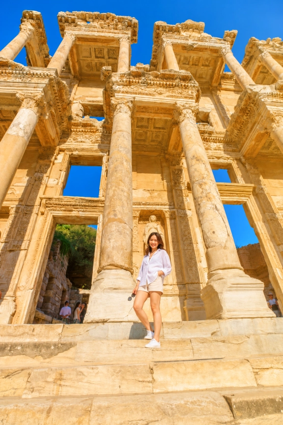 Celsus Library Architectural Perspective