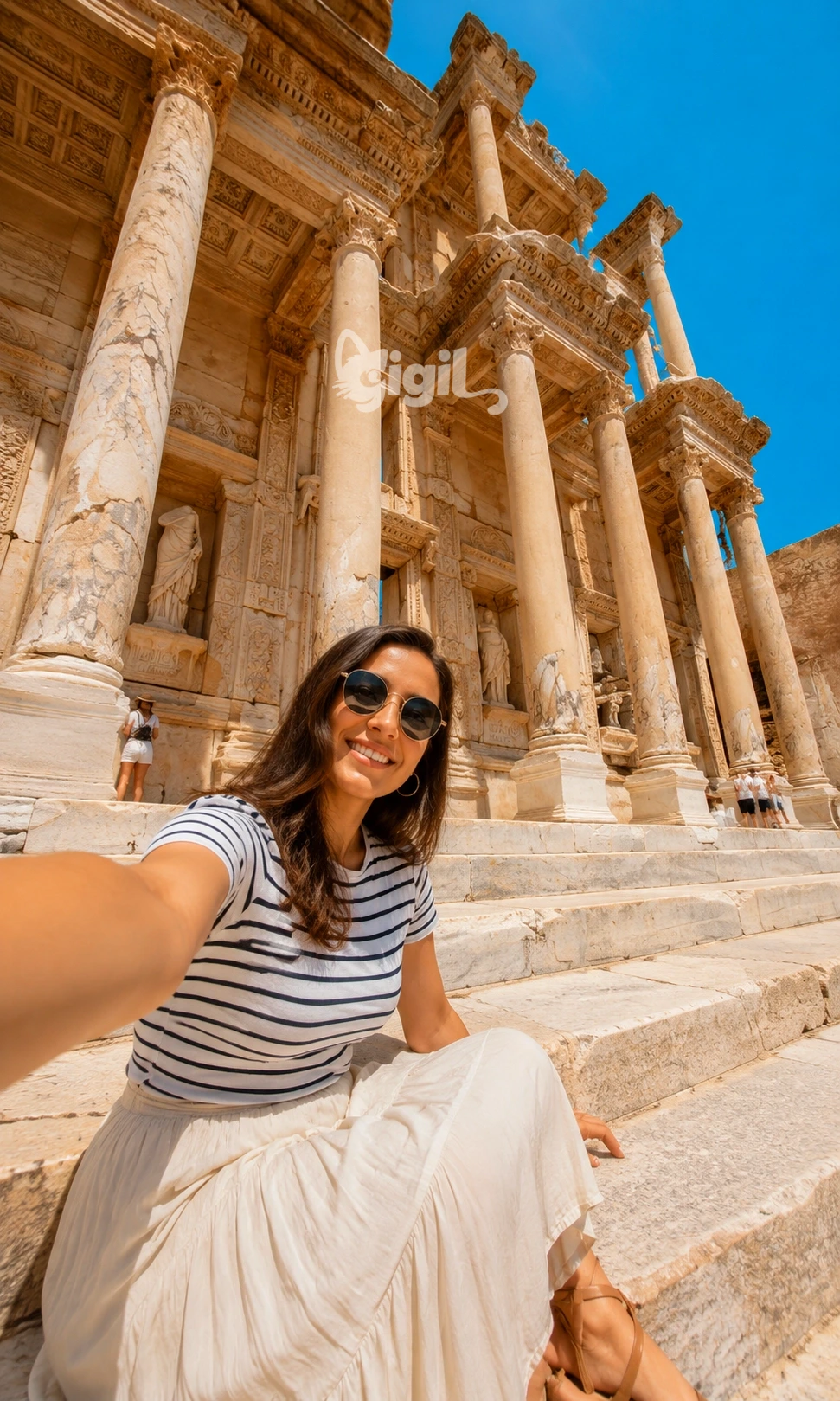 Celsus Library by Marble Street