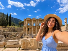 Biblical Ephesus Private Ferry Package from Leros with Izmir Drop-off
