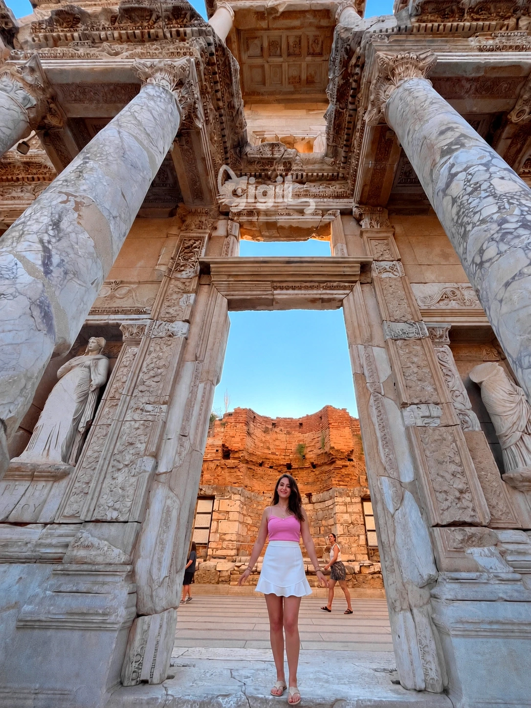 Marble Niche Detail of Celsus Library