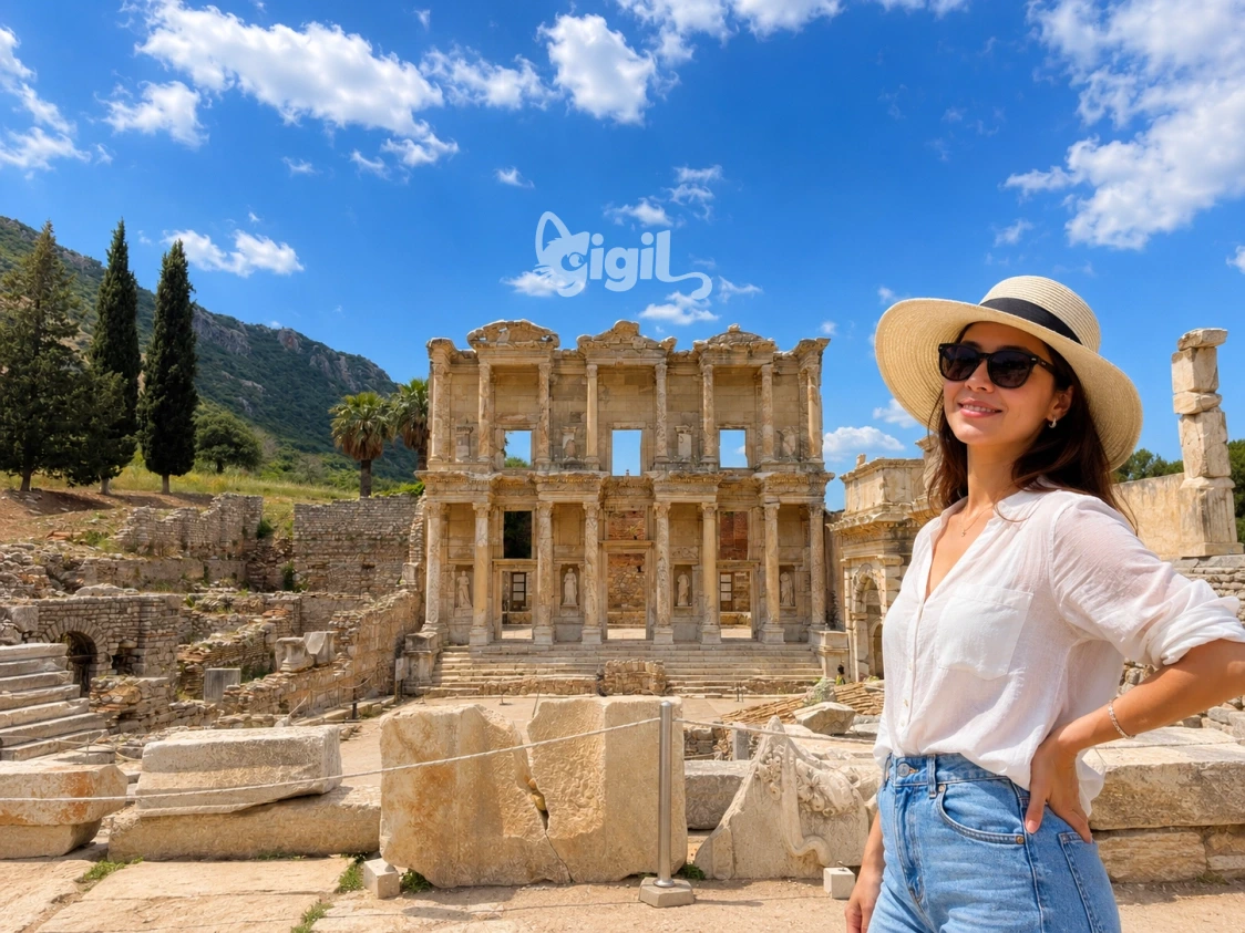 Roman Design at Celsus Library