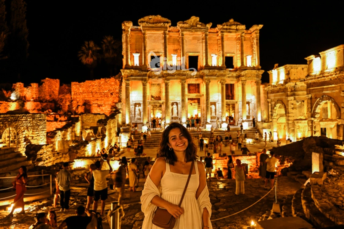 Gallery View of the Library of Celsus