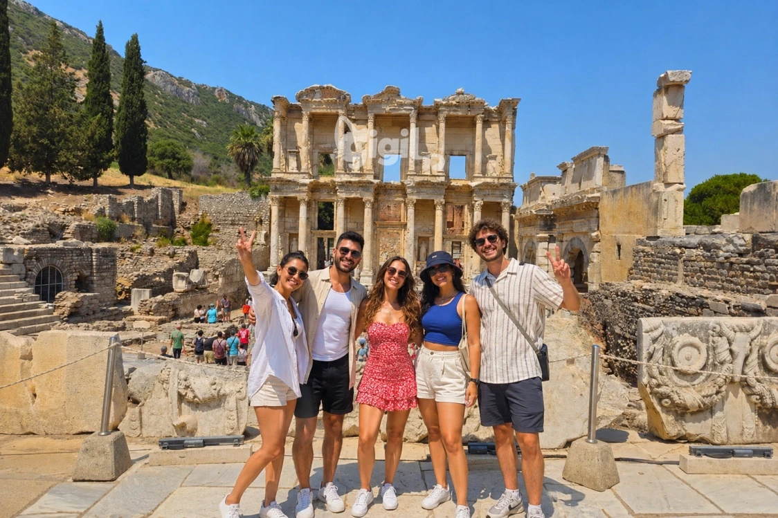 Celsus Library Travel Image