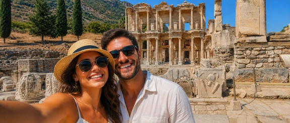 Virgin Mary, Ephesus & Museum Small-Group Ferry Package from Pythagorio Port: 2 Days Return