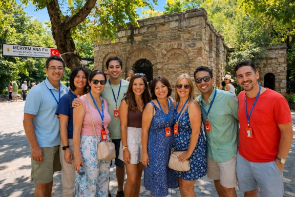 Ephesus, Virgin Mary & Museum Small-Group Ferry Package from Patmos: 3 Days Return