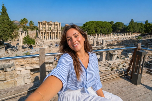 Ephesus, Virgin Mary & Museum 2-Day Small-Group Tour from Ankara by Flight