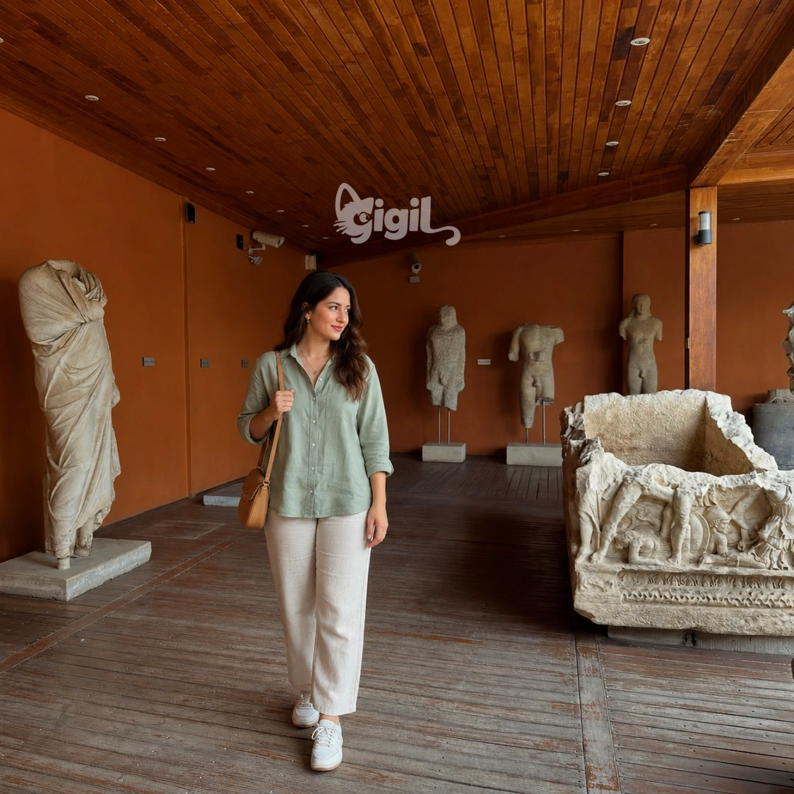 Draped Statue Gallery at Ephesus Museum