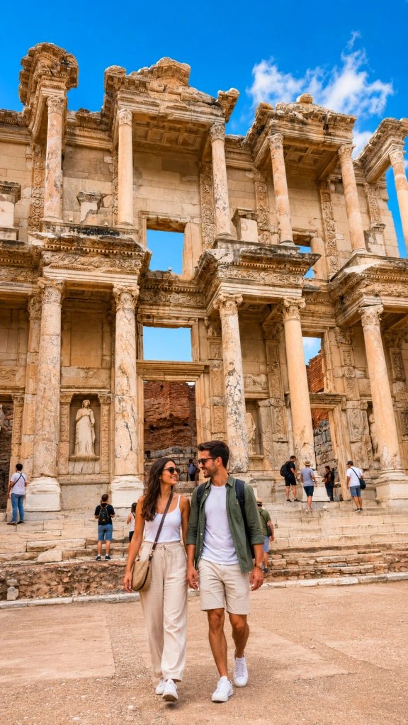 2-Day Ephesus, Virgin Mary & Museum Group Tour from Kemer by Transfer Vehicle