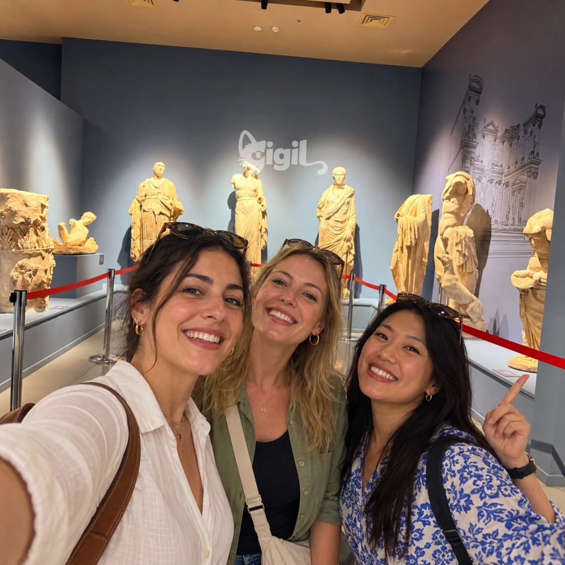 Gallery Angle in Fountain Finds Hall