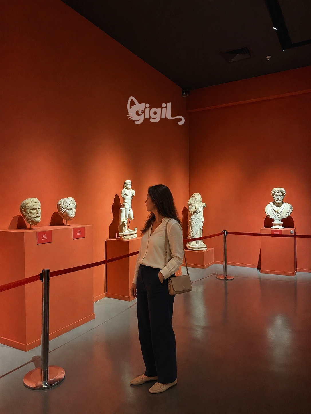 Gallery Angle in Terrace Houses Hall