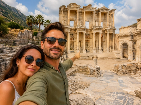 Virgin Mary, Ephesus & Museum Small-Group Ferry Package from Leros Port: 3 Days Return