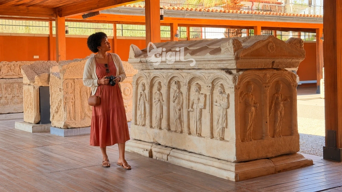 Sarcophagus of the Muses Museum View