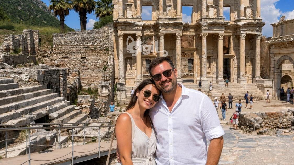 Selcuk Heritage Context at Celsus Library