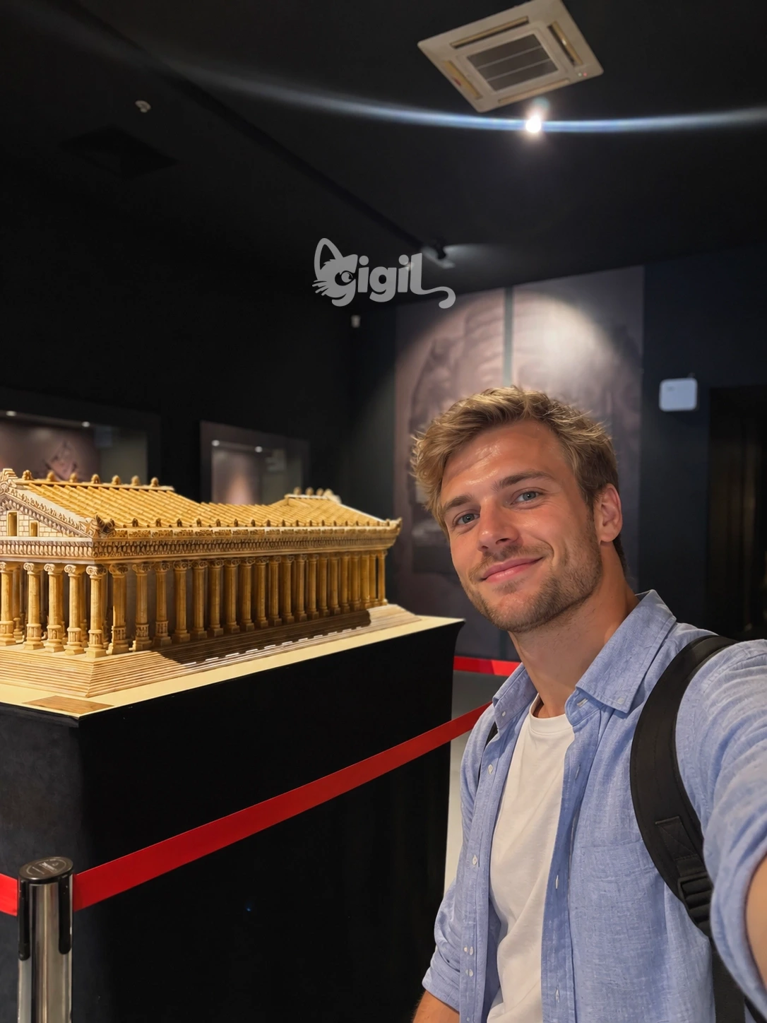 Temple of Artemis Model Museum View