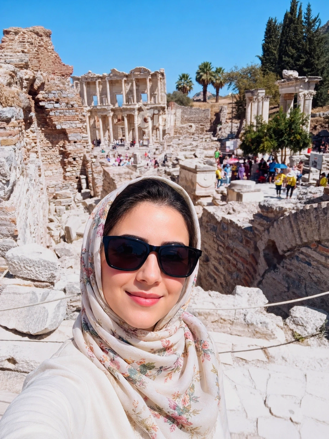 Ancient City Stonework at Celsus Library