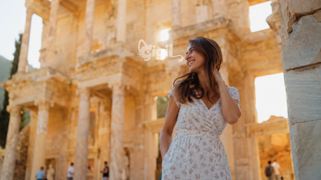 Ancient Site View of Celsus Library