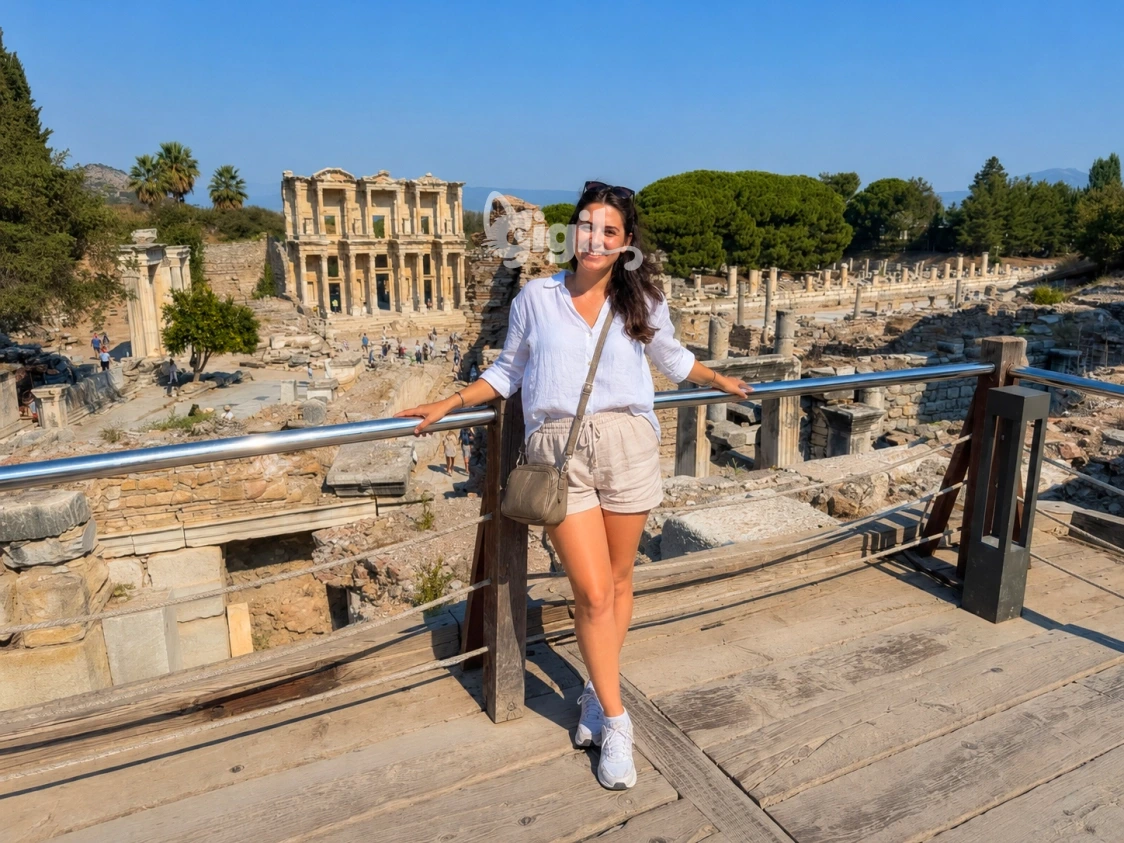 Archaeological Setting Around Celsus Library