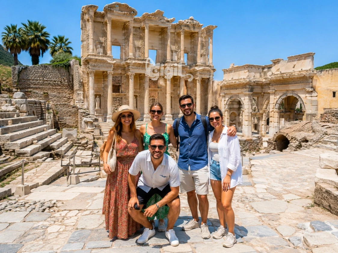 Archaeological View of Celsus Library
