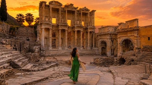 Ephesus, Virgin Mary & Museum 2-Day Private Tour from Gocek by Bus
