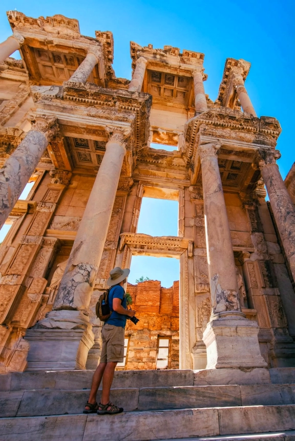 Facade Composition at Celsus Library