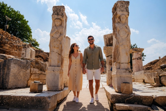 Virgin Mary, Ephesus & Museum Private Ferry Package from Leros: 3 Days Return