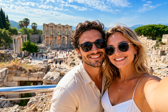 Ephesus Ancient City & St. John Basilica 2-Day Small-Group Ferry Package from Rhodes