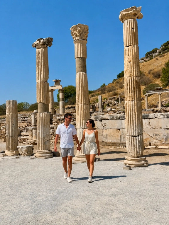 Ephesus Ancient City & St. John Basilica 2-Day Small-Group Ferry Package from Mytilene Port