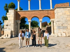 Overnight Bus Ephesus Ancient City & St. John Basilica Group Package from Antalya