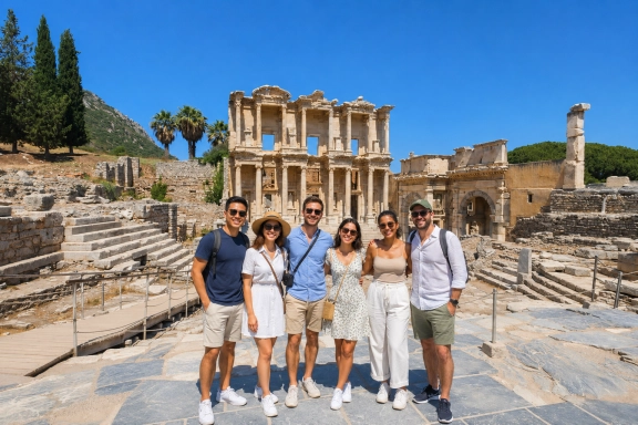 Ephesus Ancient City & St. John Basilica 2-Day Small-Group Ferry Package from Lesbos