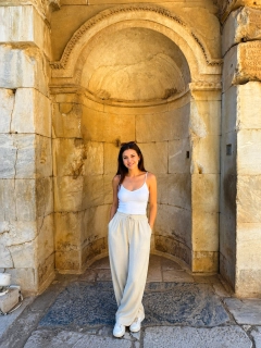 Overnight Bus Ephesus Ancient City and St. John Basilica Group Tour from Ankara