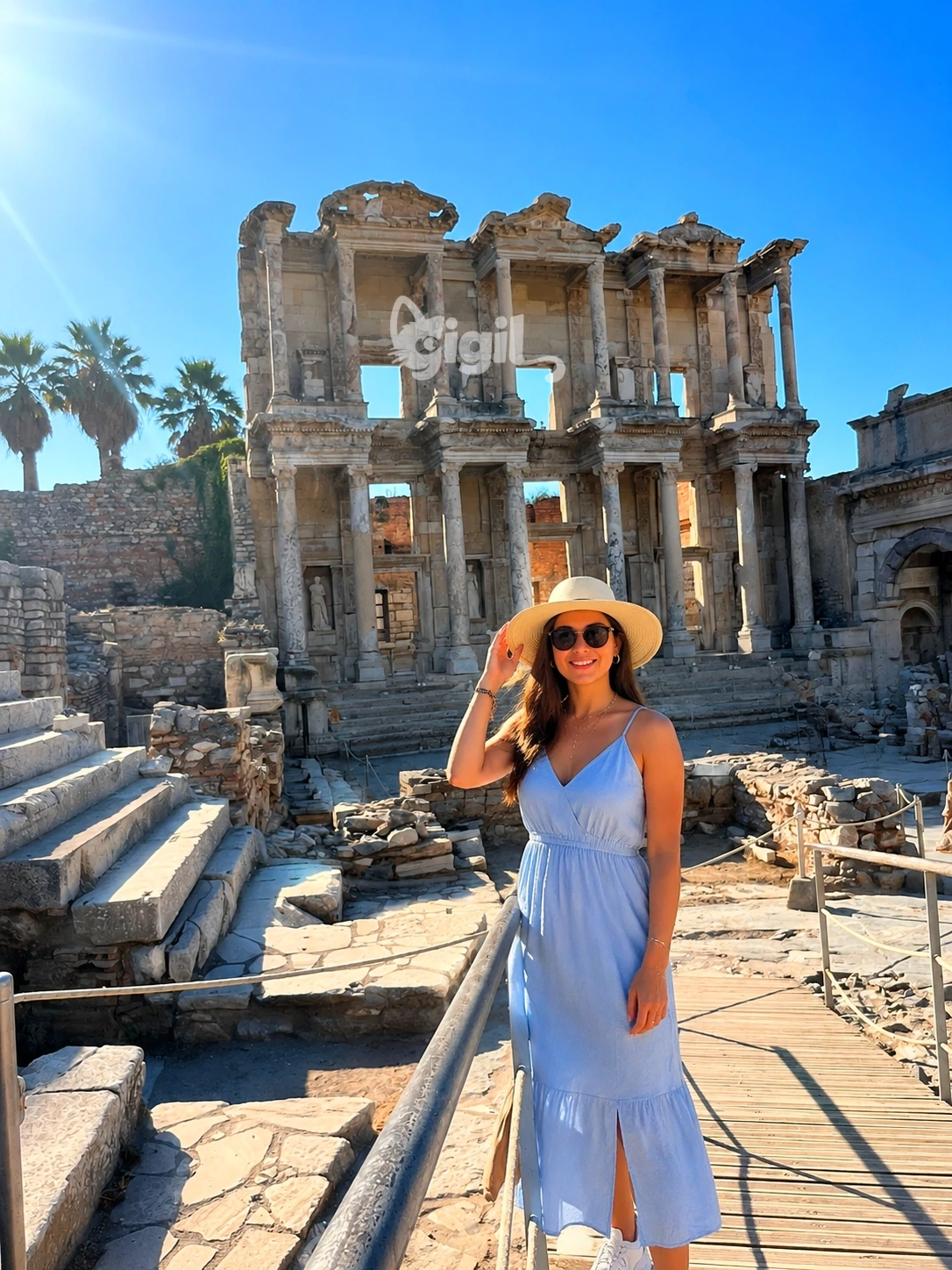 Cultural Landmark in Ancient Ephesus
