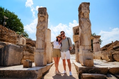 Ephesus Ancient City & St. John Basilica Small-Group Ferry Day Trip from Chios Port to Izmir